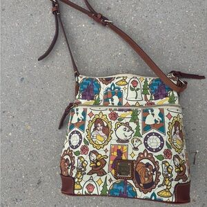 Disney Crossbody Bag with Character Patchwork Design